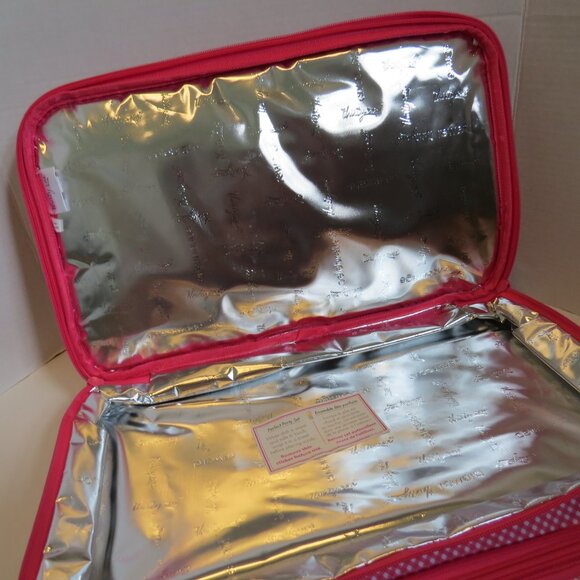 Thirty-One Gifts Perfect Party Thermal Casserole Carrying Case Citrus Medallion - Picture 6 of 10